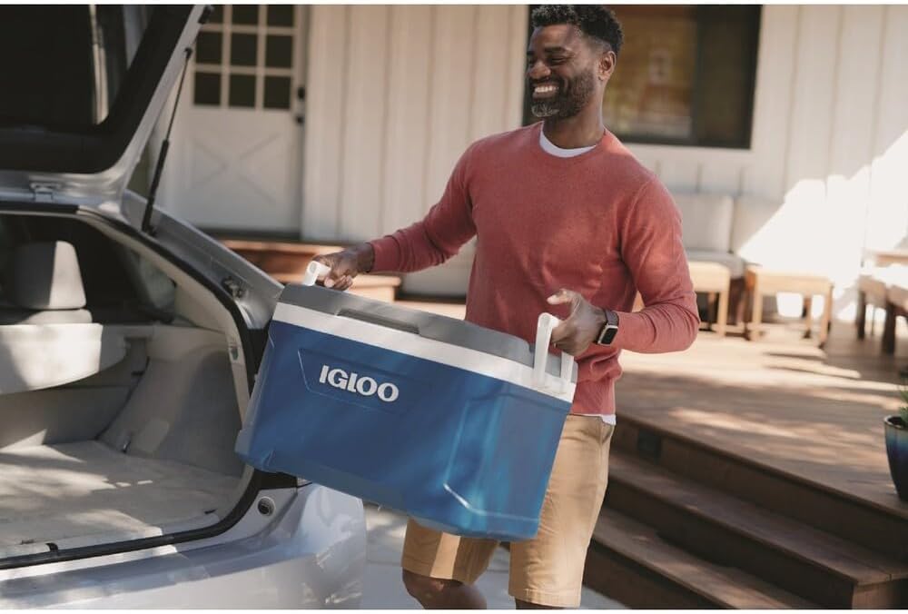 IGLOO Outdoor Latitude 52 Kühlbox 49 Liter Blau, 49 Liter Blau