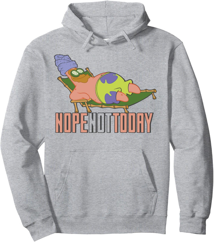 SpongeBob SquarePants Patrick Nope Not Today Pullover Hoodie