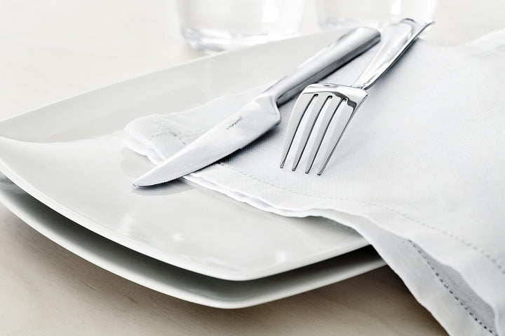 Fiskars Besteck-Set, 24-teilig, Qualitätsstahl, Silber/Poliert, Functional Form, 1002949 Besteck-Set