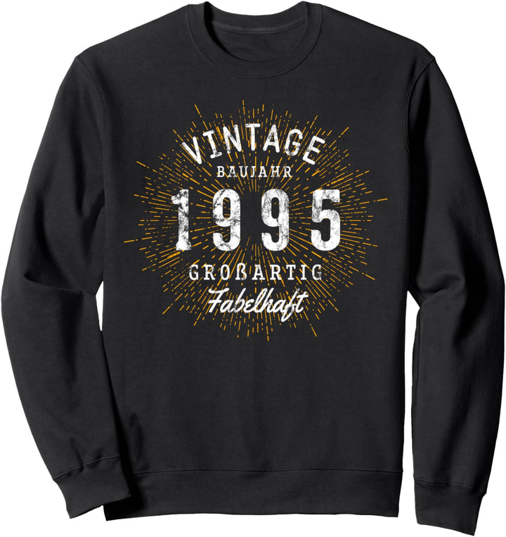 Geburtstag geboren 1995 Vintage Sweatshirt