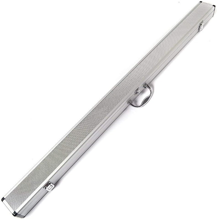 CUESOUL 57" Handcraft 3/4 Jointed Snooker Queues with Mini Butt End Extension Packed in Aluminium Kö