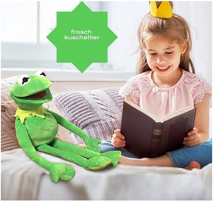 Handpuppe Kermit Der Frosch für Kinder Handpuppen Erwachsene Kermit Puppe Anime Frog Spielzeug mit 5