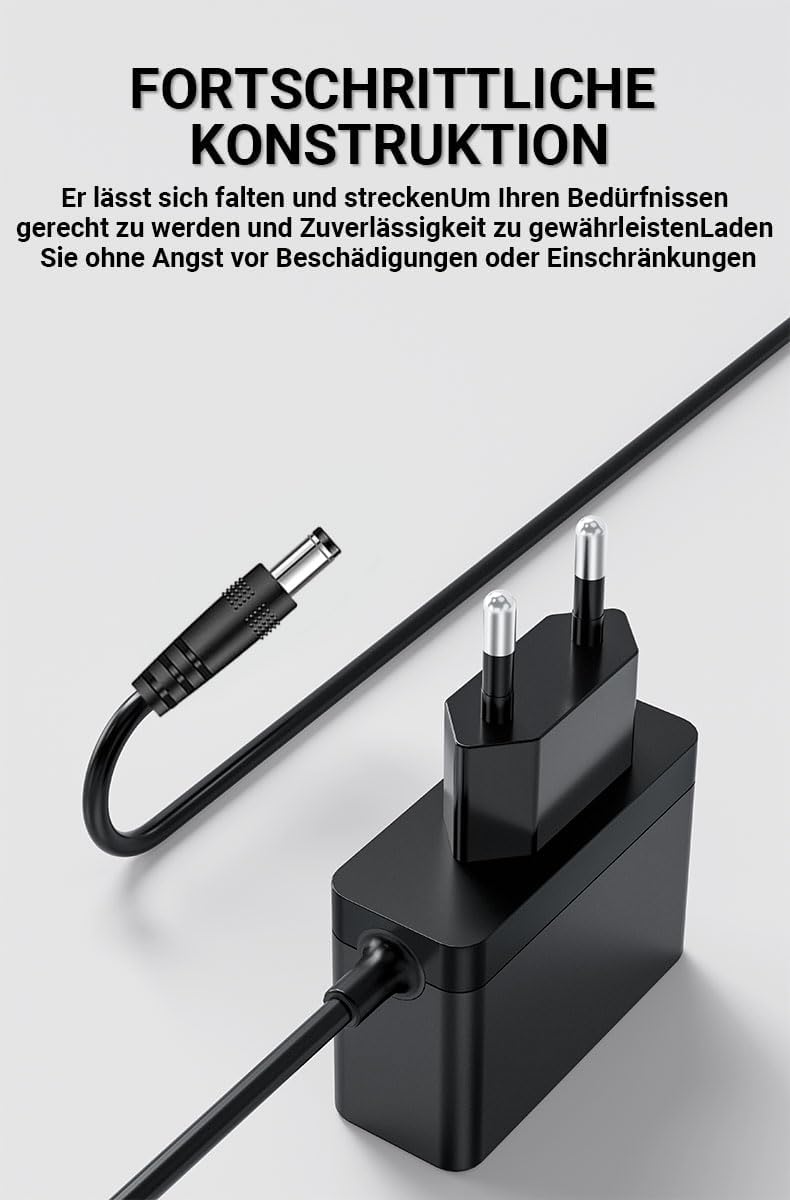 36V Ladegerät kompatibel mit Anyson Stars 5 Smoture VAC01 SunSare X7ADE240524 Ultenic U16 Flex Viste