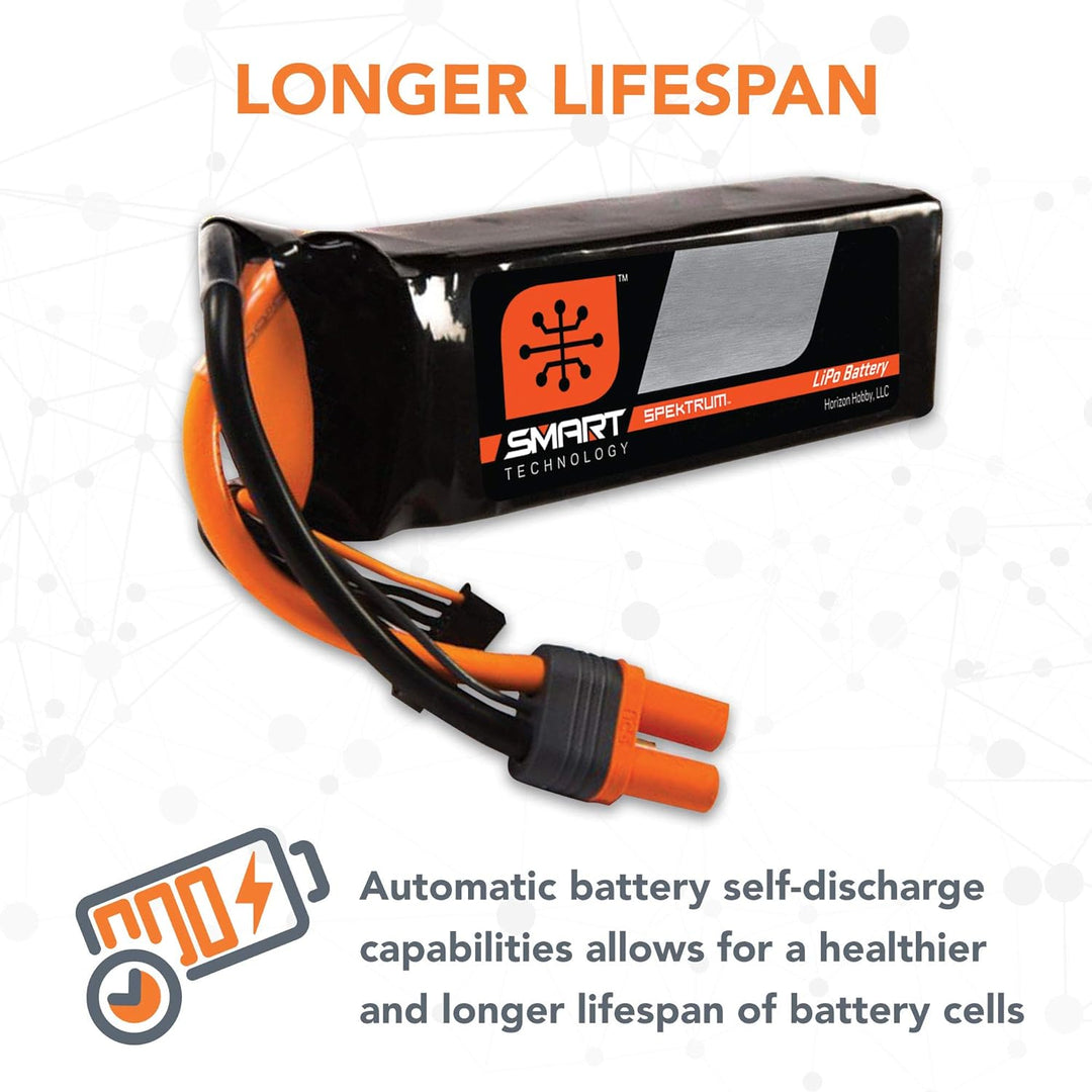 22,2 V 1800 mAh 6S 50C Smart LiPo-Akku: IC3