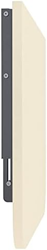 AKKE Klapptisch Wandklapptisch Esstisch - Klappbar Faltbar Platzsparend - Abgerundete Ecken - 50cm x