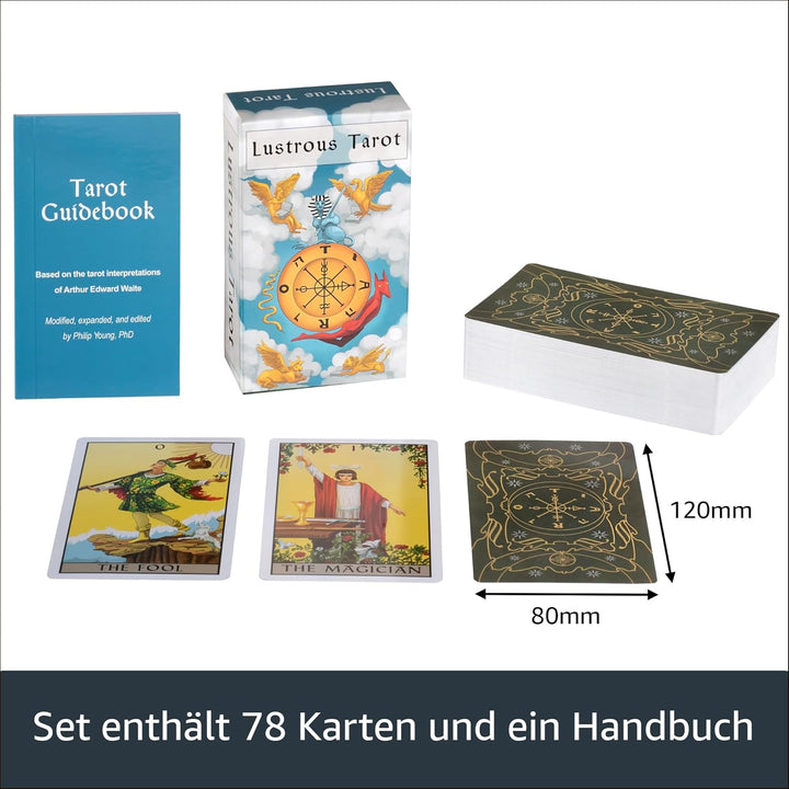Da Brigh Lustré Tarot Karten Deck, Englisch