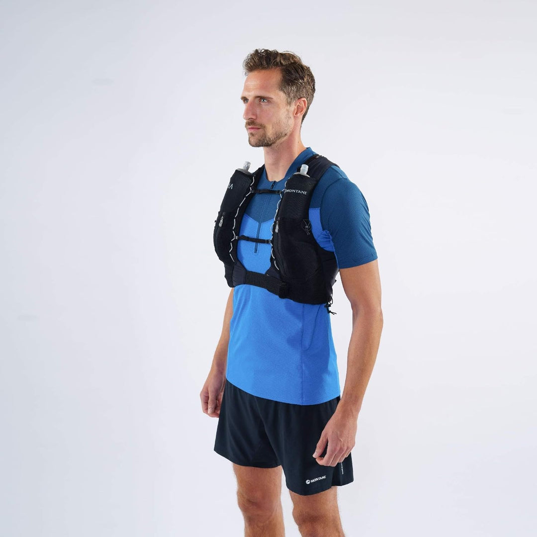 Montane Gecko VP 5 Laufen Pack Schwarz S, Schwarz S
