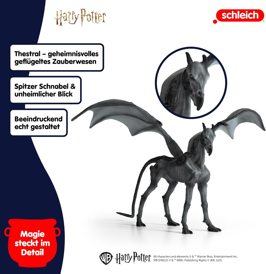 schleich Harry Potter | Thestral 13996 | Spielfigur mit beweglichen Flügeln | als Deko oder Sammelfi