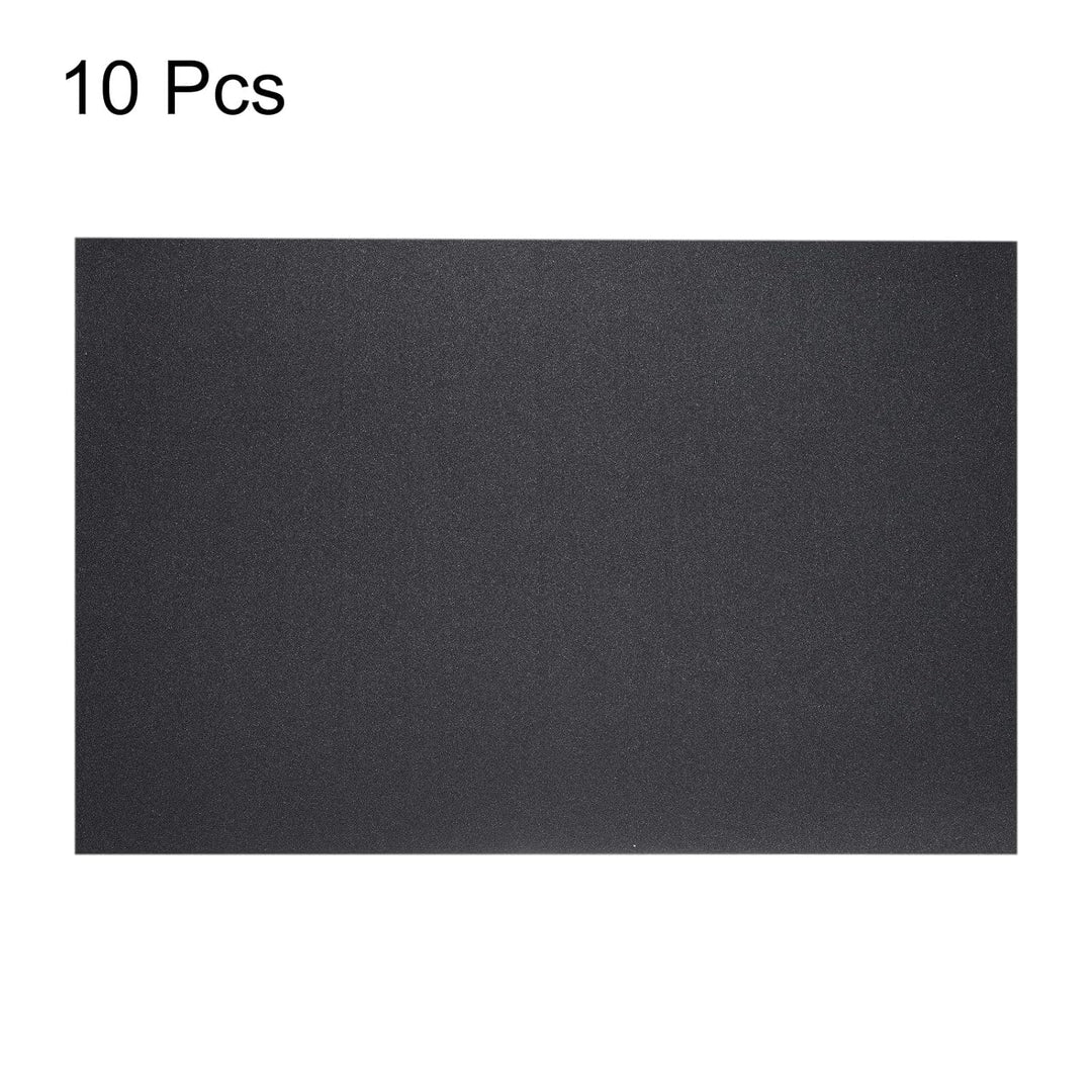 QUARKZMAN 10 Stück Schleifpapier 180 Körnung 18 x 12 Zoll Wasserdichte Unterlage Siliziumkarbid Schl