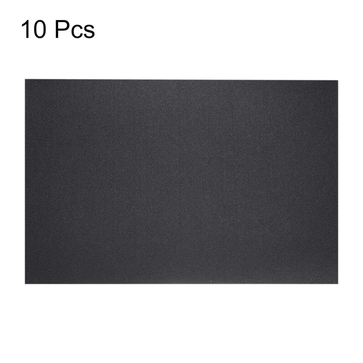 QUARKZMAN 10 Stück Schleifpapier 180 Körnung 18 x 12 Zoll Wasserdichte Unterlage Siliziumkarbid Schl