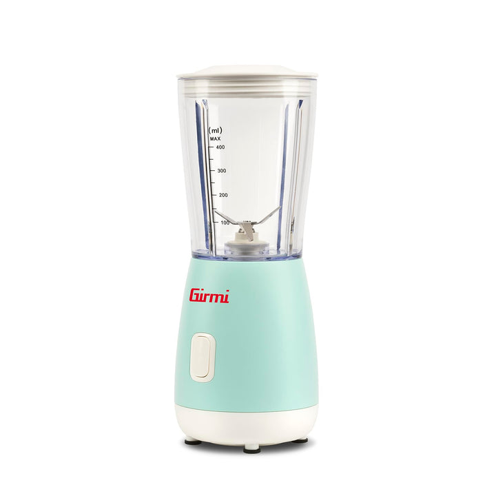 Girmi FR06 Mixer, 170 W, Kapazität 400 cc, 4 Edelstahlklingen, PULSE-Funktion, Messbecher, Sicherhei