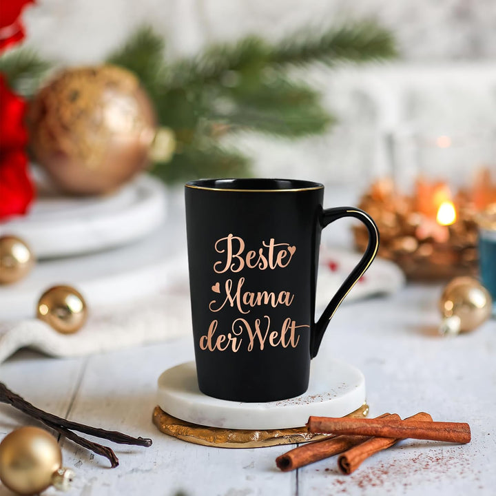 Muttertagsgeschenke für Mama, Mutter Geschenk Muttertag, Beste Mama der Welt Tasse, Geschenk für Mut