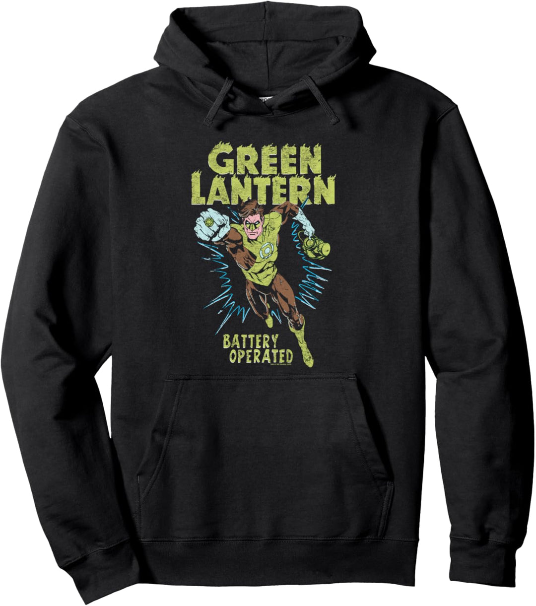 Green Lantern Fully Charged Pullover Hoodie