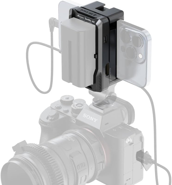 Accsoon SeeMo 4K Video Transmitter Monitoring Adapter 4K HDMI Video auf iOS-Geräten für iPad/iPhone/