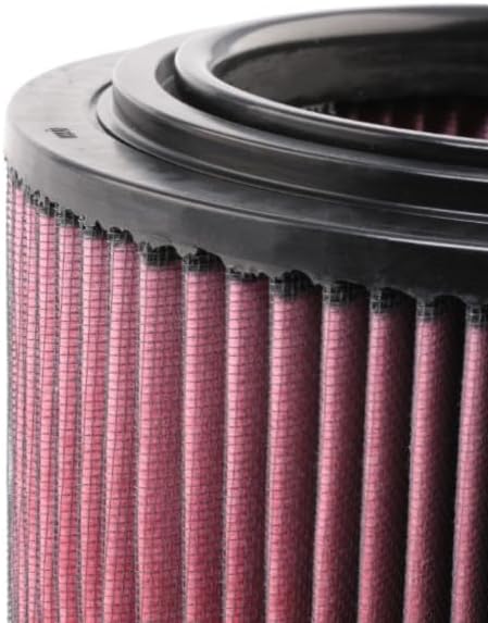 K&amp;N E-0662 Waschbarer und wiederverwendbarer KFZ Tauschluftfilter Rot Einzelbett, Einzelbett