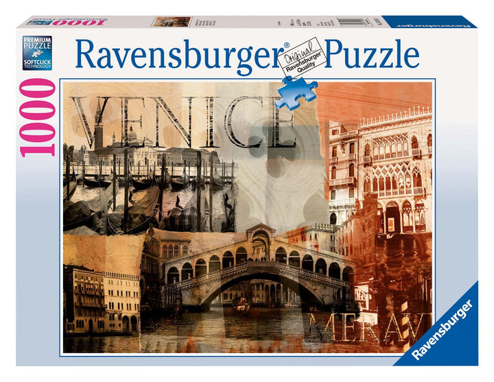 Ravensburger 19258 - Nostalgisches Venedig - 1000 Teile Puzzle