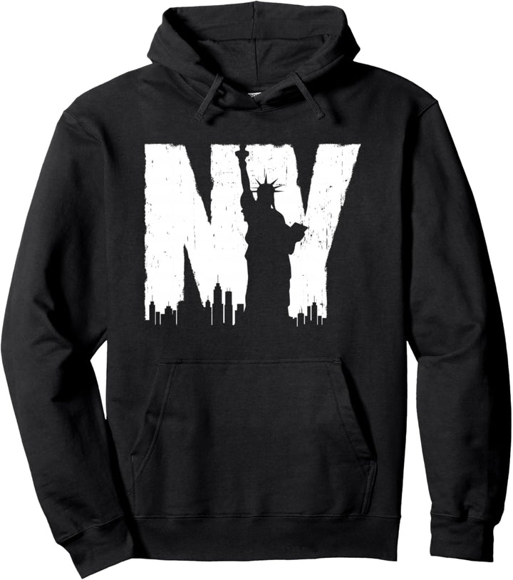 New York Vintage Pullover Hoodie