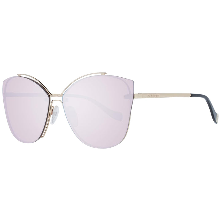 Ana Hickmann AH 3175 04B Damen-Sonnenbrille, quadratisch, goldfarben, UV-Schutz 400