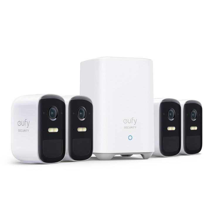 eufy Security eufyCam 2C Pro, Überwachungskamera aussen, 2K Auflösung, 180 Tage Akku, Kompatibel mit