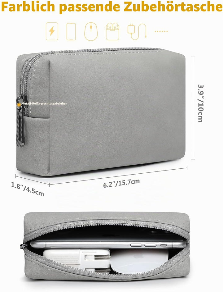 HYZUO 13 Zoll Laptop Hülle mit Standfunktion für 2026-2018 MacBook Air 13 M5 M4 M3 M2 M1, 2026 13" M