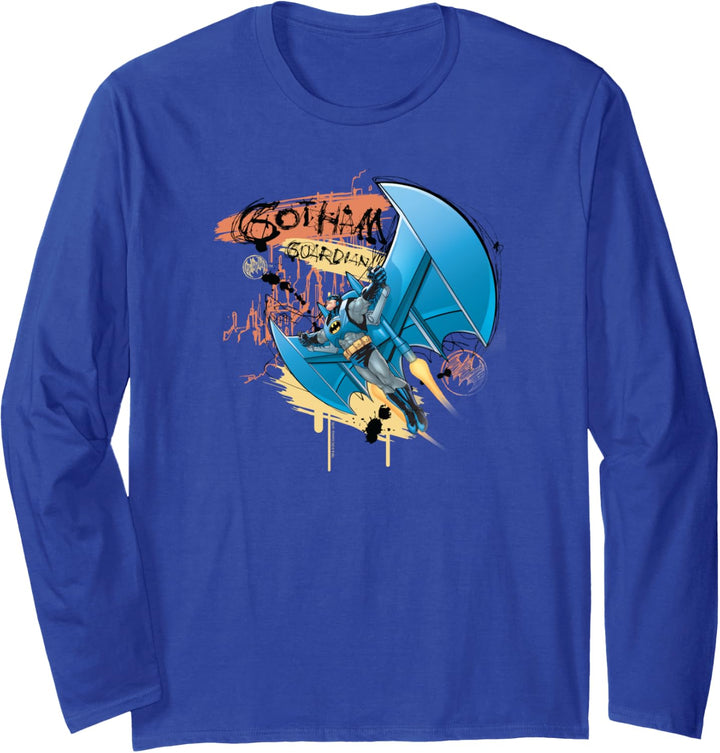 Batman Knight Flight Langarmshirt