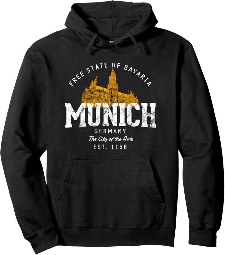 Deutschland Urlaub Souvenir München Pullover Hoodie