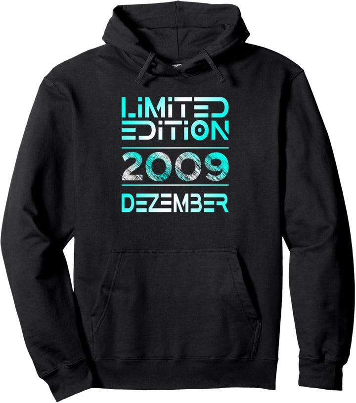 Dezember 2009 Junge Mädchen 14. Geburtstag Limited Edition Pullover Hoodie