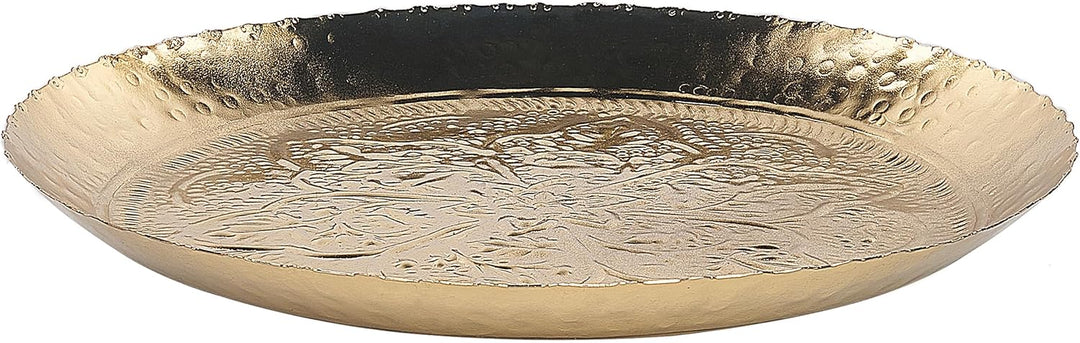 Dekoschale 2er Set Eisen gold rund Wohnaccessoires Modern Glamourös Sadane