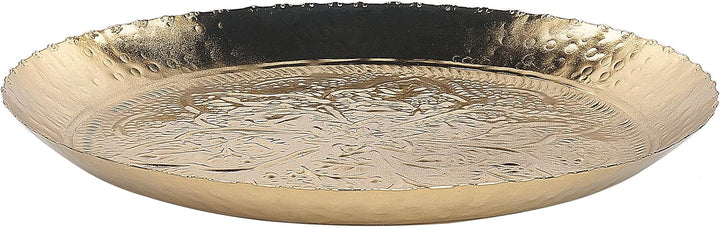Dekoschale 2er Set Eisen gold rund Wohnaccessoires Modern Glamourös Sadane