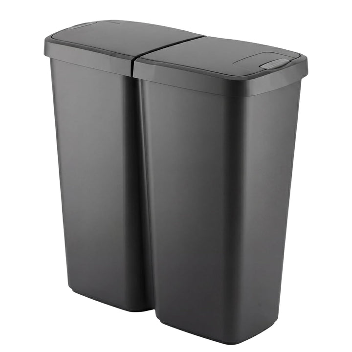BigDean Duo Bin Mülleimer 2x25 Liter Made in Europe