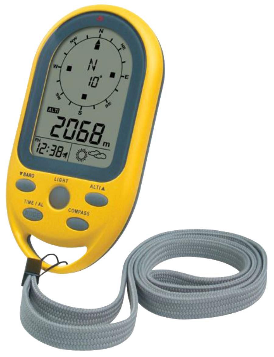 Technoline 3152 EA 3050 Kompass mit Höhenmesser, Luftdruckanzeige, Uhrzeit, Anzeige von Wettertenden