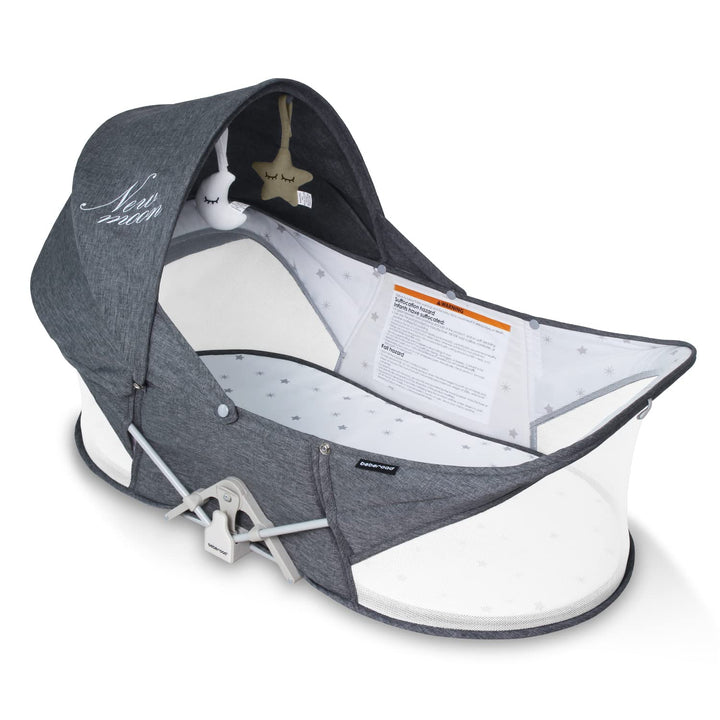beberoad Baby Reisebett - Stubenwagen - Leicht - Portable Reisebettzelt für Babys- Zweipunkt-Sicherh