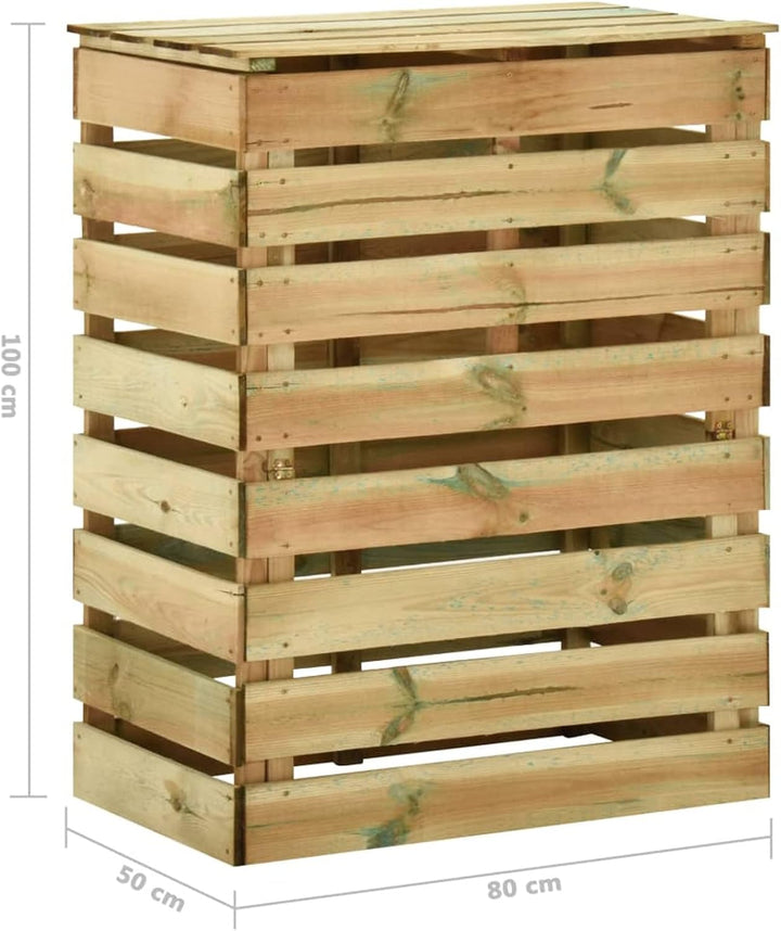 Lattenrost-Komposter, XIAOGUANG Gartenkomposter, Schnellkomposter, Composter, Compost Bin, Kompostto