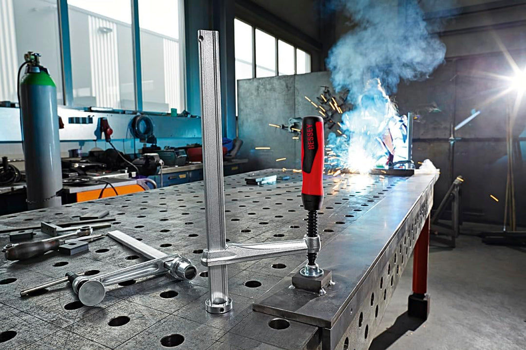 Bessey Spannelement mit fixer Ausladung TW16 200/100 (2K-Kunststoffgriff) Mehrfarbig