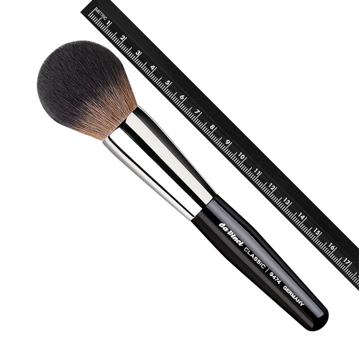 PROFI PUDERPINSEL GROss I vegan I Kunstfaser I Made in Germany I 1 Stück Classic Smooth Powder Large