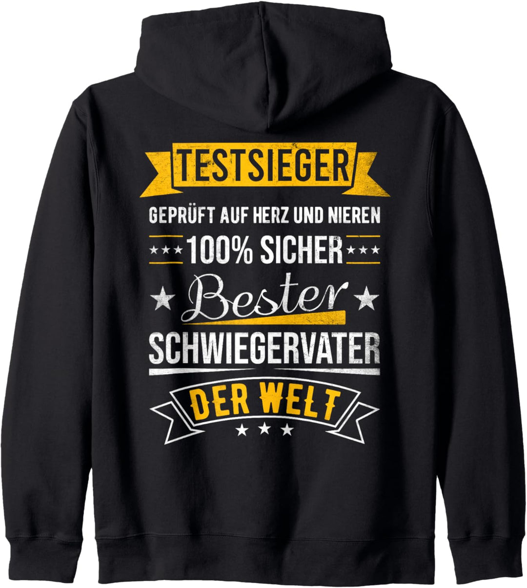Bester Schwiegervater Der Welt Lustiger Testsieger Spruch Kapuzenjacke