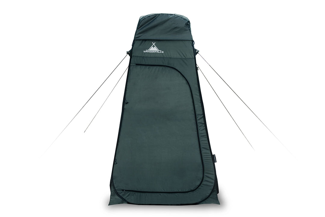 WANDERFALKE® XL Pop Up Duschzelt 210cm hoch, Umkleidezelt, Toilettenzelt, Duschkabine 120x120x210cm