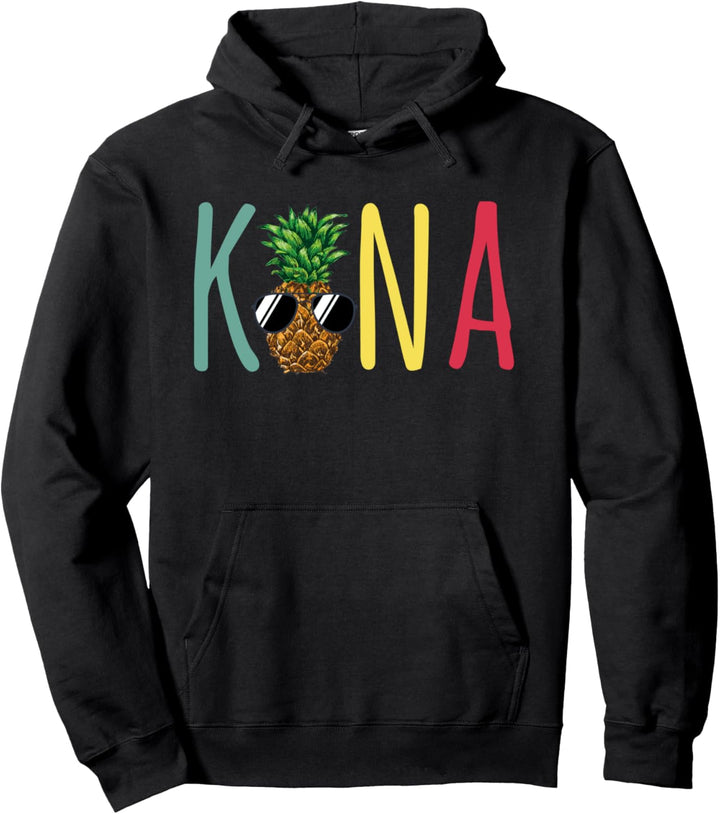 Ananas-Sonnenbrille Kona Hawaii lustiges Geschenk Pullover Hoodie