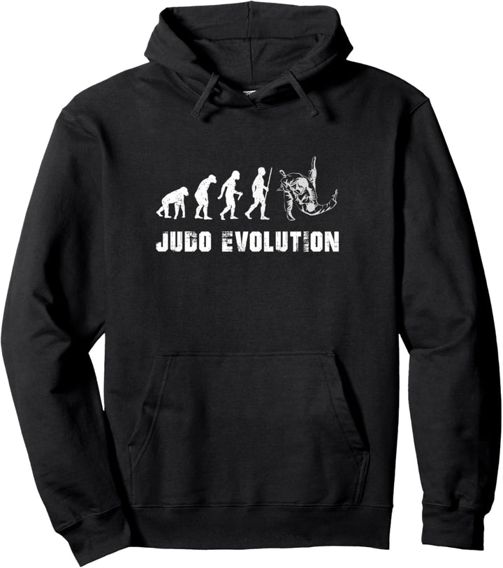 Judo Judoka Evolution Selbstverteidigung Evolution Sport Pullover Hoodie