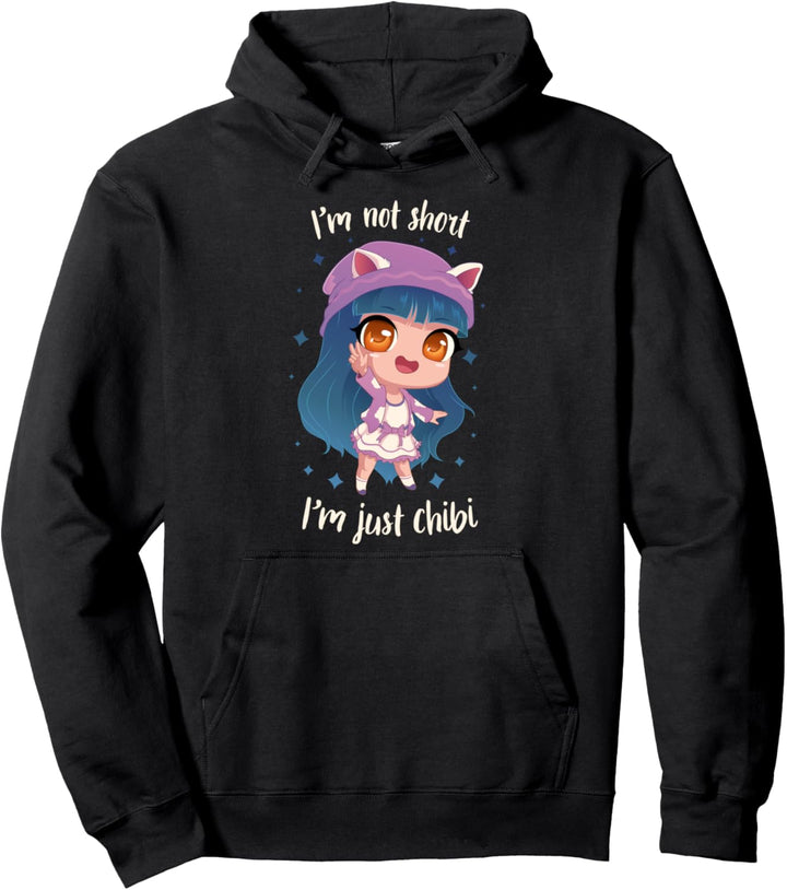 Nicht kurz nur Chibi Wie man Chibi Kawaii Clothing Anime Pullover Hoodie