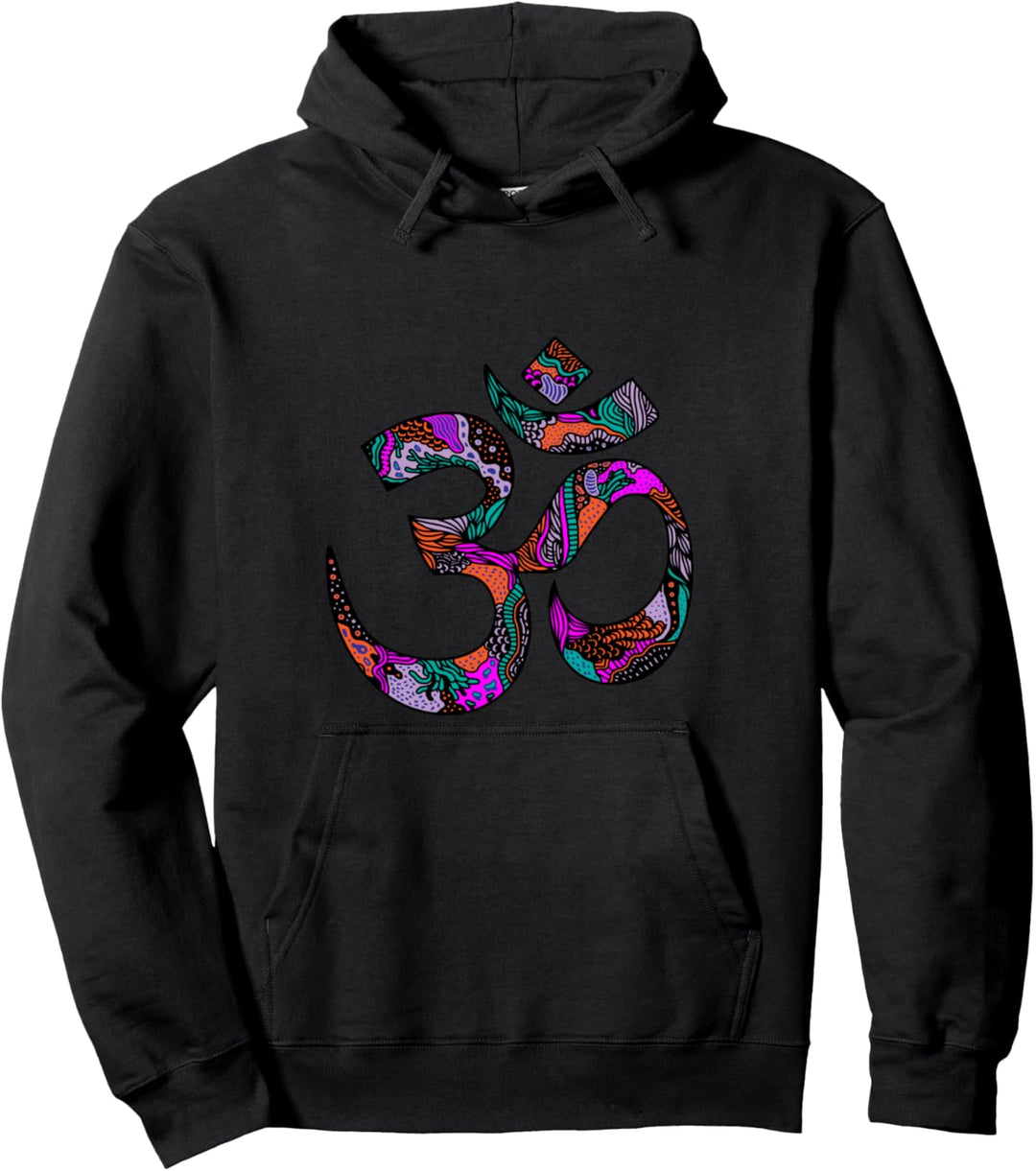 Yoga Om-Symbol Outfit Geschenk Yogi Damen Herren Yogalehrer Pullover Hoodie