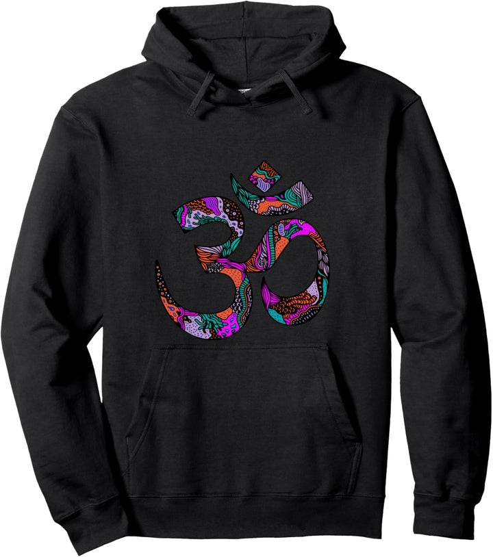 Yoga Om-Symbol Outfit Geschenk Yogi Damen Herren Yogalehrer Pullover Hoodie