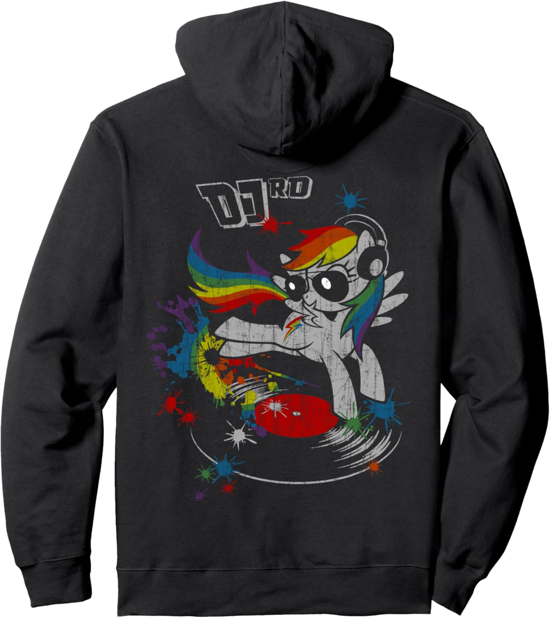 Mein kleines Pony Rainbow Dash DJ RD Pullover Hoodie