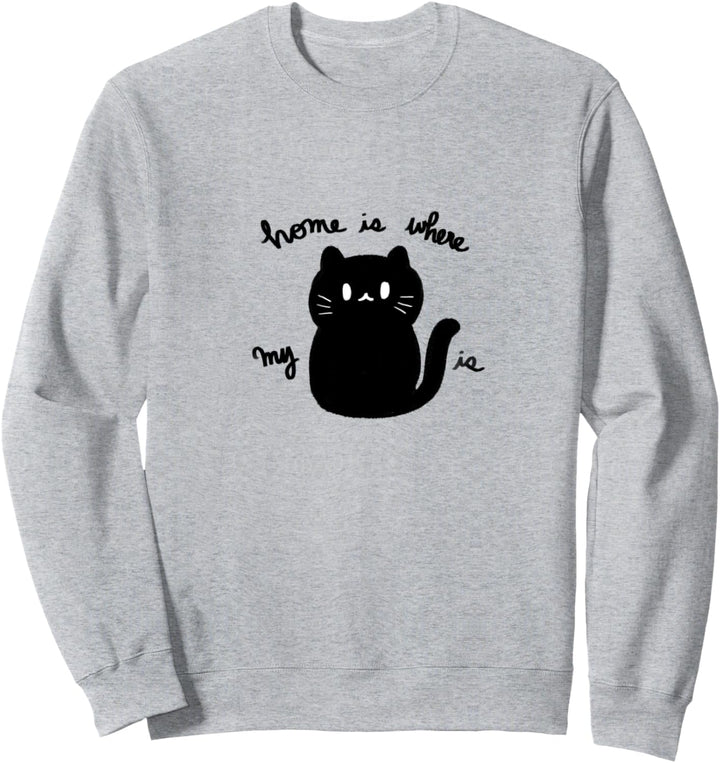 Cute Kawaii Little Kitty Cat Pet Graphic Sweatshirt