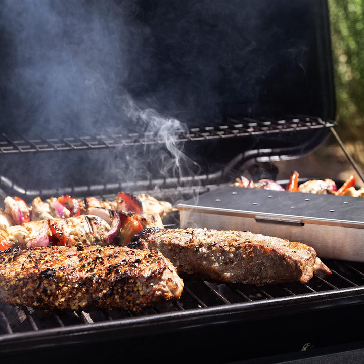 Smokehouse by Thoughfully Gourmet-Grillgewürzset - Mini-Glasflaschen mit veganen &amp; vegetarischen Gri