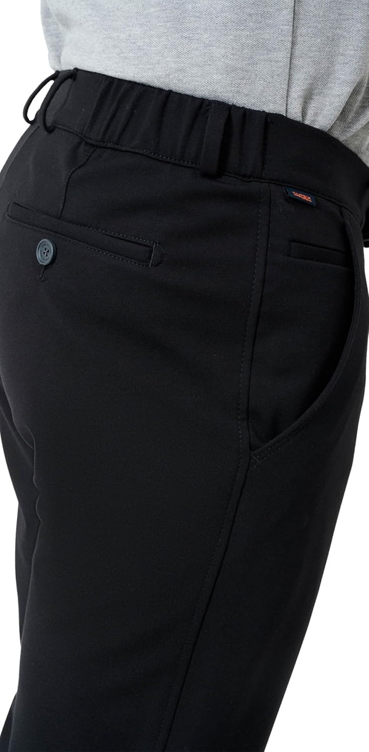 EUREX by Brax Style THILO Herren Flatfronthose Bestformer Cut 25W / 32L Schwarz, 25W / 32L Schwarz