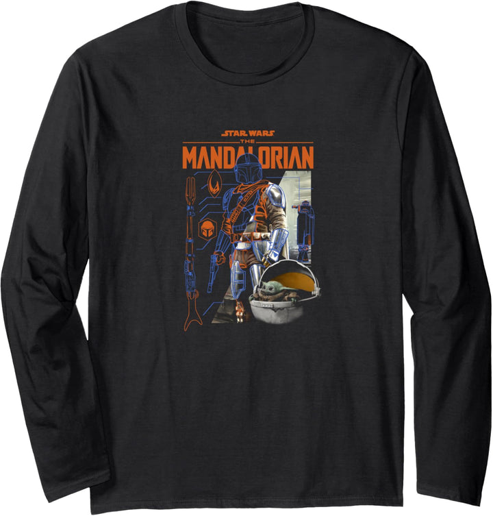 Star Wars Cut Up Langarmshirt