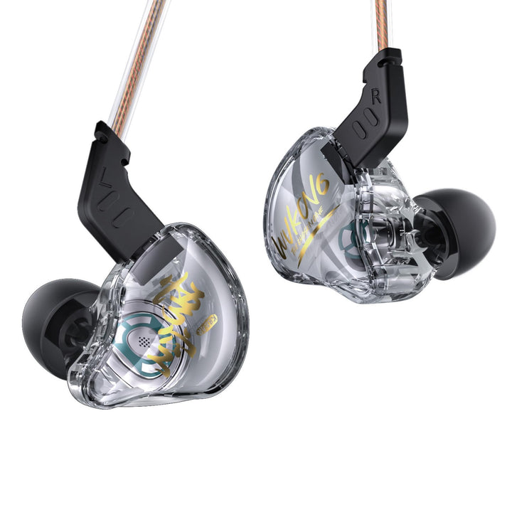 Yinyoo KBEAR MONKIE K01 Gaming-Ohrhörer, In-Ear-Kopfhörer mit Geräuschunterdrückung mit 3,5-mm-Steck