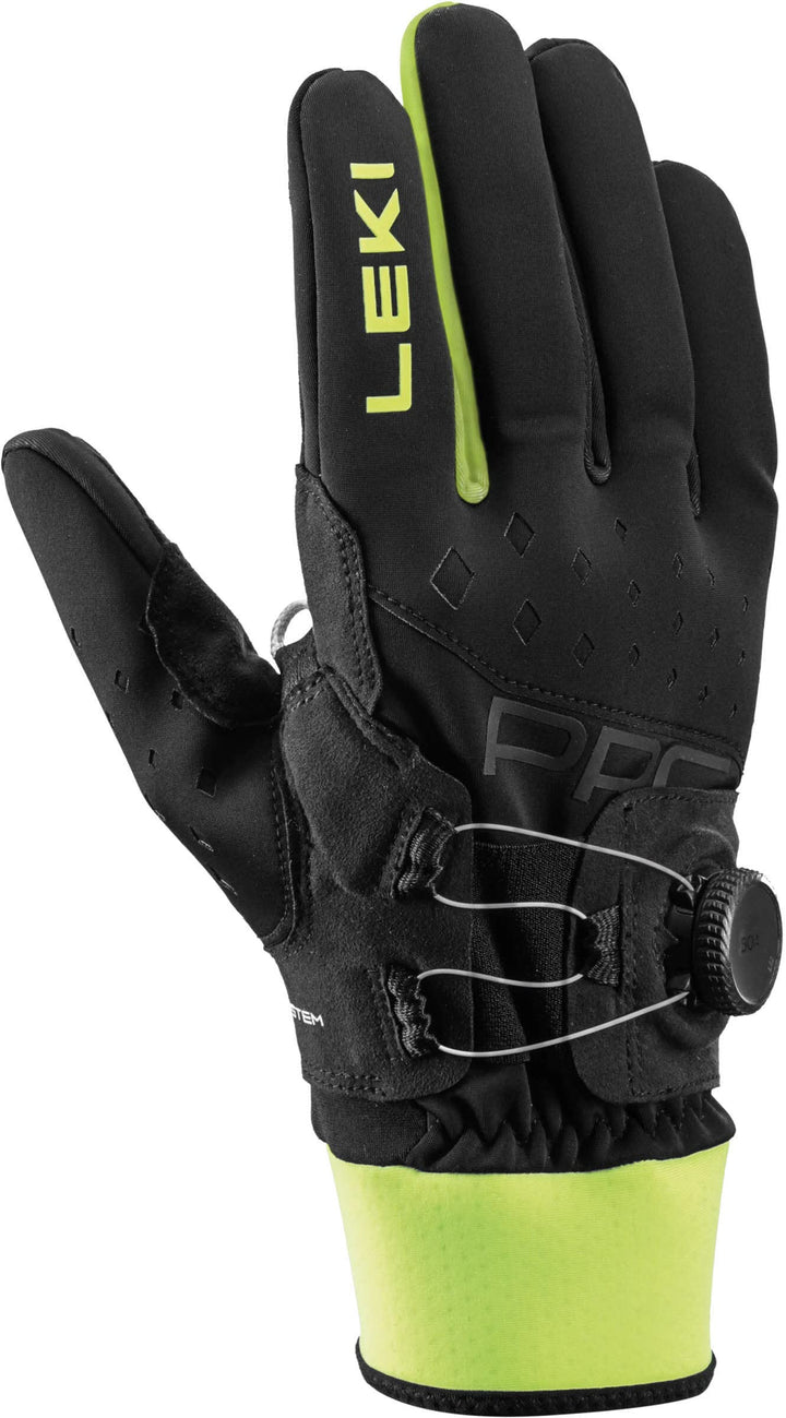 LEKI PRC Boa Shark Handschuhe 7.5 Schwarz, 7.5 Schwarz