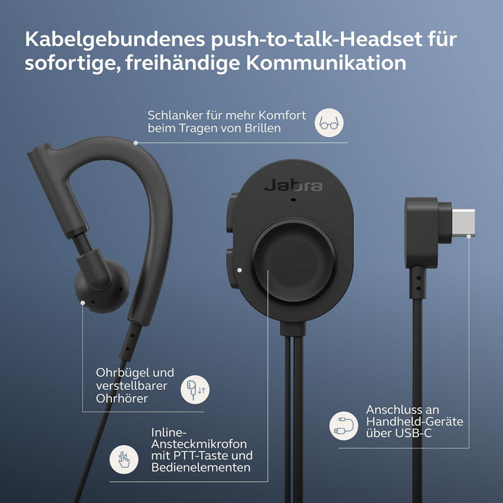 Jabra Perform 10 - Headset - On-Ear - kabelgebunden